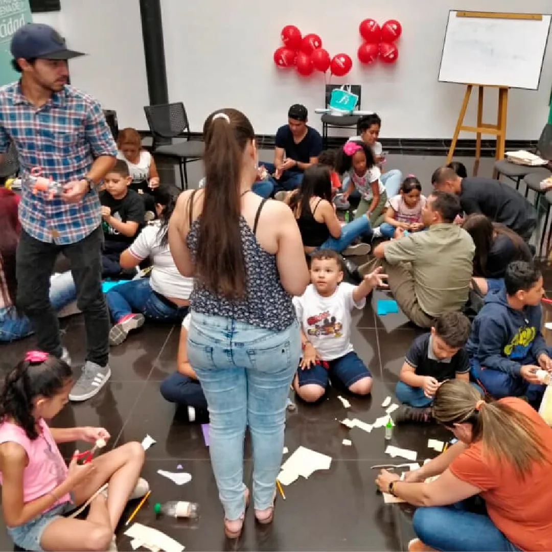 Taller ambiental para niños desarrollado con CFA